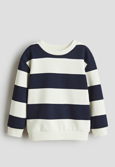 H&M Stripes Sweatshirt
