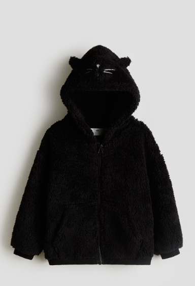H&M Teddy Zip-Through Hoodie