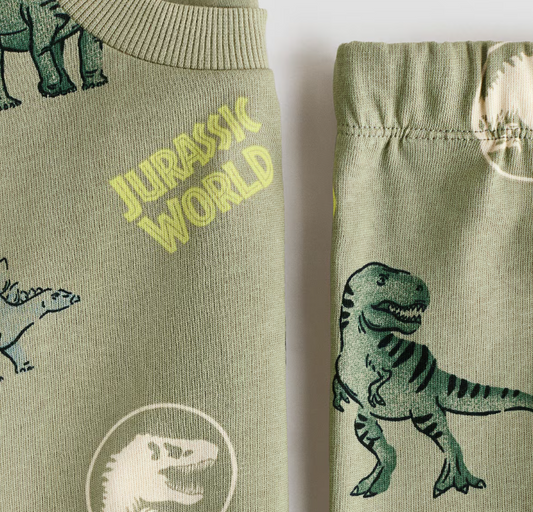 H&M "Jurassic World" Sweat Shirt & Trouser Set