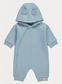 George Ear Detail Hooded Sleepsuit