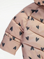 George Tan Heart Padded Hooded Coat