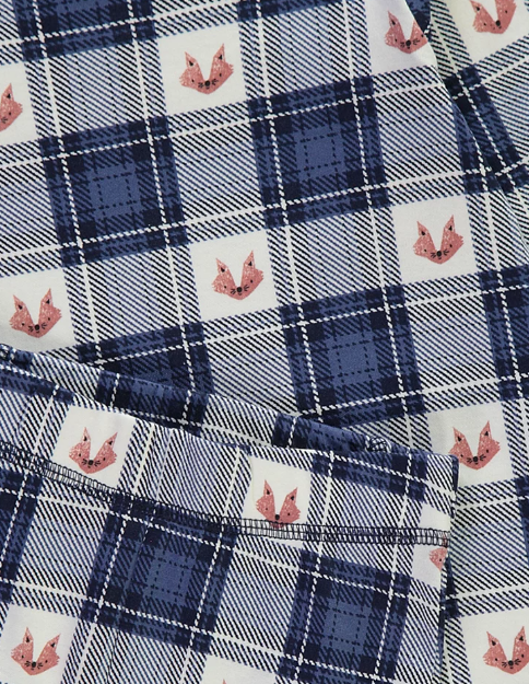 George Checked Shirt & Trouser Set