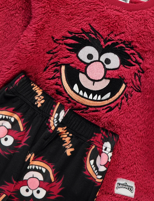 George Monster Sherpa Shirt & Trouser Set
