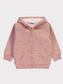 George Floral Borg Lined Zip Up Hoodie
