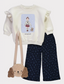 George "Autumn Walks" Sweatshirt & Trouser with Handbag