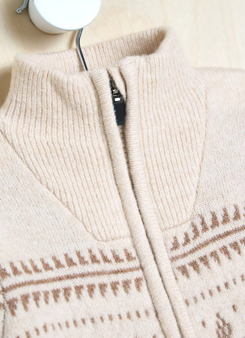 George Zip Through Jumper
