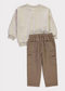 George Velour Top and Trouser Set