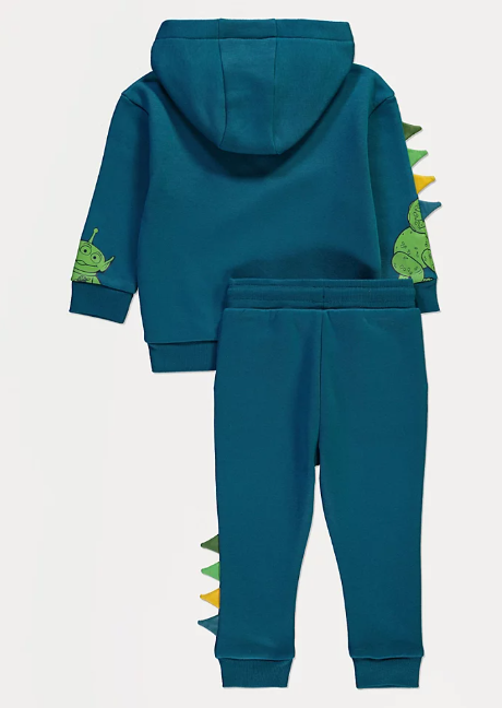 George Teal Rex Roar Hoodie and Joggers Outfit