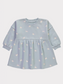 George Unicorn Print Long Sleeve Sweat Dress