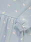 George Unicorn Print Long Sleeve Sweat Dress