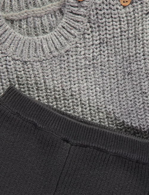 George Knitted Shirt & Trouser Set