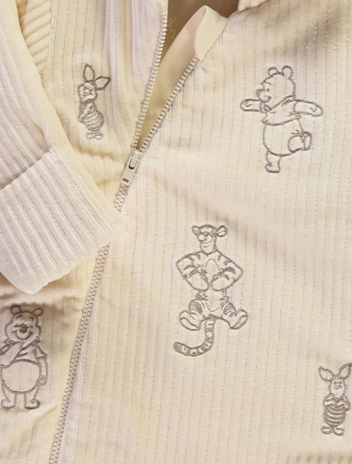 George Disney Winnie Velour Hooded Pramsuit