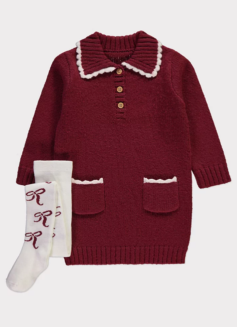 George Knitted Dress with Leggings