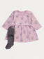 George Puppy Print Sweat Dress with leggings