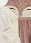 George Deer Cord Dress Bodysuit with leggings