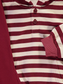 George Striped Hoodie with Flared Trouser Set