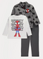George Marvel Spider-Man Spidey T-shirt Borg Fleece and Trouser Set