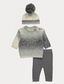 George Ombre Knitted Jumper and Leggings with Hat