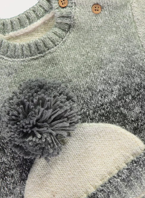 George Ombre Knitted Jumper and Leggings with Hat
