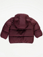 George Padded Fleece Lined 3D Ear Hooded Coat
