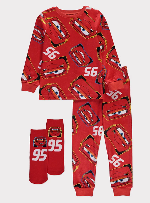 George "95" Fleece Shirt & Trouser and Socks Set