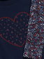 George Heart Floral Sweatshirt & Trouser Set