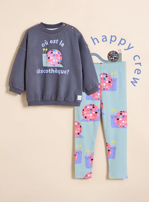 George Sweatshirt and Trouser Set