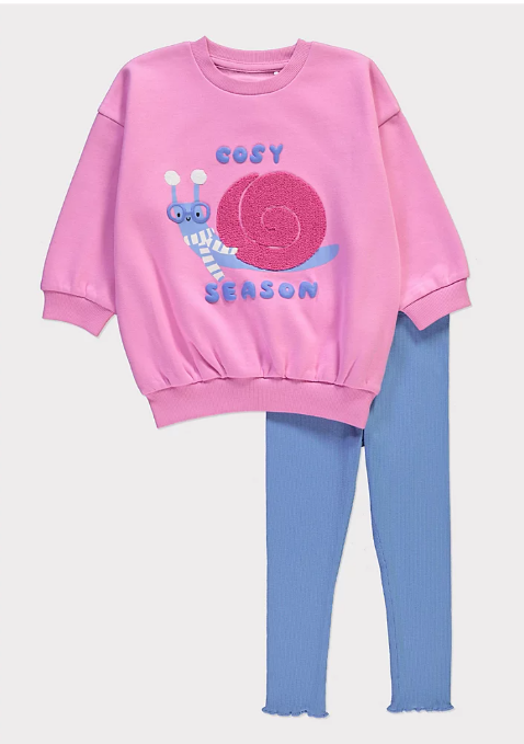 George "Cosy Season" Sweatshirt & Trouser Set