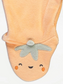 George Pumpkin Fleece Sleepsuit with Hat