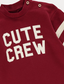 George "Cute Crew" Fleece Romper