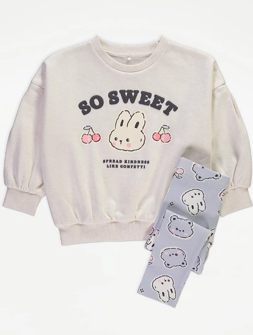 George " So Sweet" Sweatshirt & Trouser Set