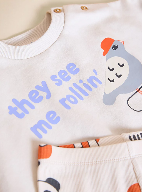 George "They see me Rollin"  Sweatshirt & Trouser Set