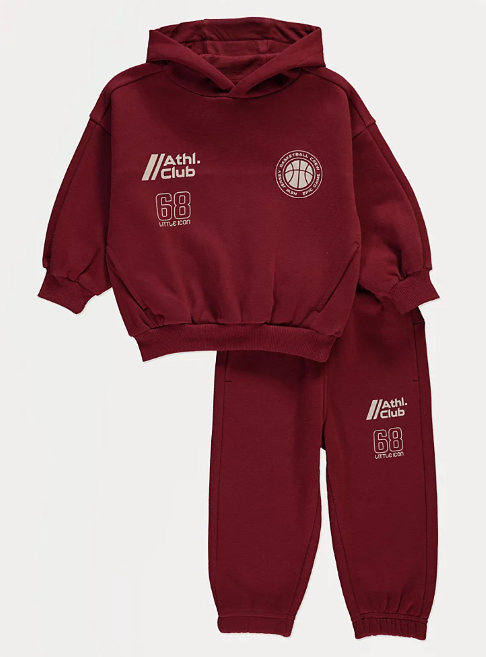 George " 68 Little Icon " Sweat Hoodie and Trouser set