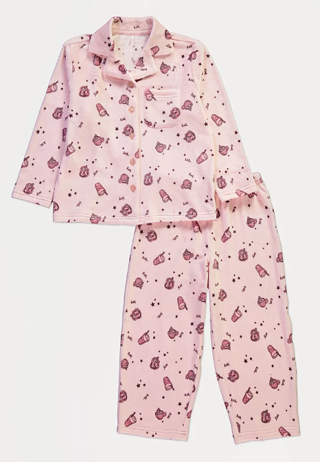 George Fleece Shirt & Trouser Set