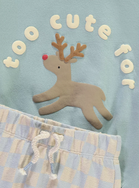 George "Too Cute" Sweat Shirt and Trouser Set