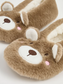 George Faux Fur Teddy Slipper Socks