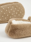 George Faux Fur Teddy Slipper Socks