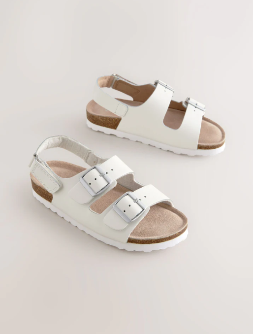Next Touch Fastening Strap Corkbed Sandal