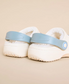 George Faux Fur Lined Animal Badge Clogs