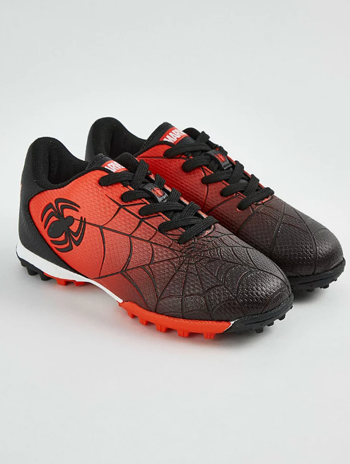 George Marvel Spider-Man Red Ombre Football Trainers