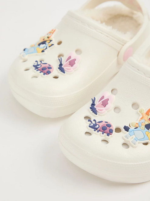 George Bluey Badge Fleece Lined Clogs