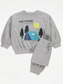 George Marl Boucle Camping Sweatshirt & Trouser Set