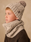 Next Neutral Cable Knit Snood