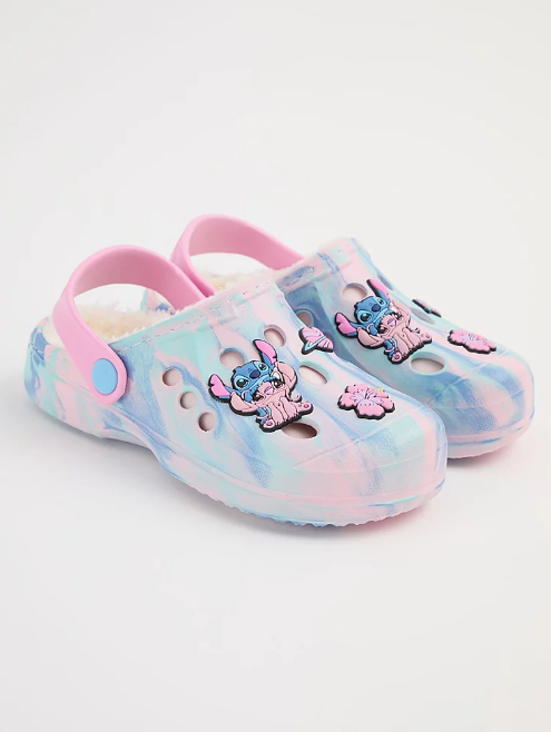George Disney Lilo and Stitch Badge Clogs