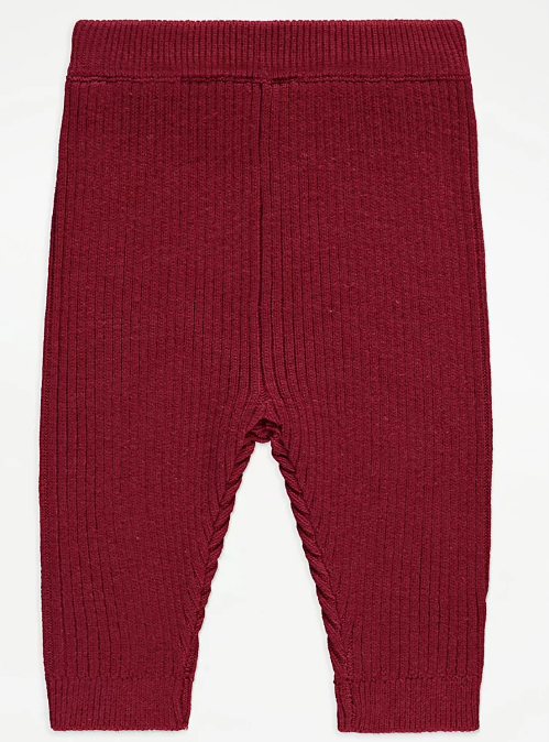 George  Bow Chunky Knitted Jumper & Trouser Set