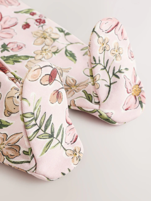 Next Floral Fleece Lined Sleepsuit