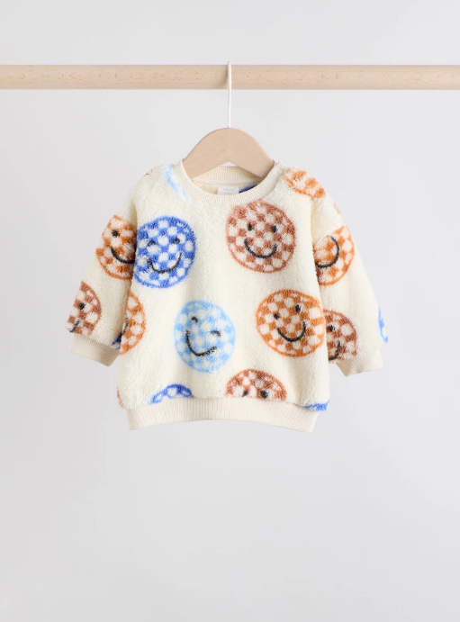 Next Smile Sherpa Shirt and Trouser Set