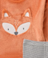Matalan Fox Face Velour Shirt and Trouser Set