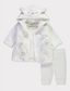 George Bunny Fleece Hooded Dressing Gown and Pyjamas Set