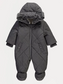 George Padded Faux Fur Hooded Snowsuit